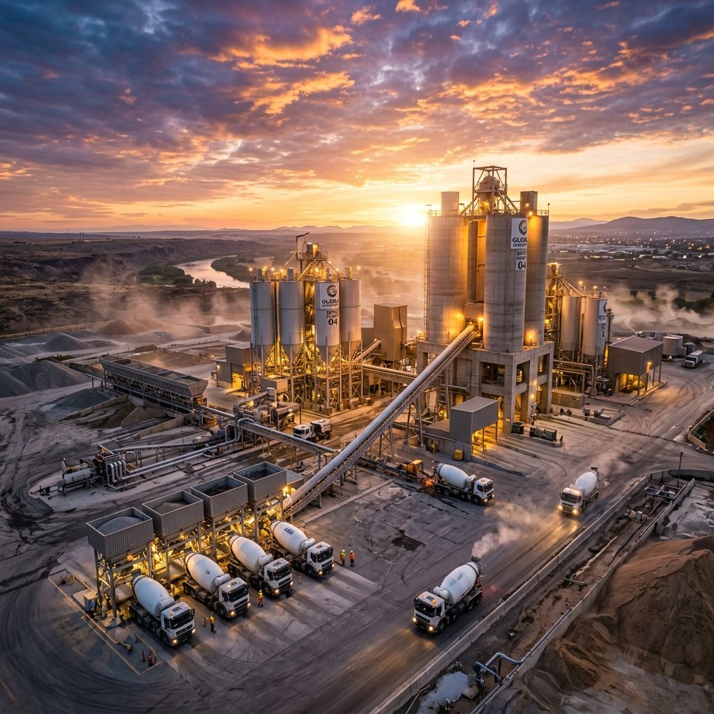 إنتاج الخرسانة